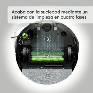 iRobot Roomba J5+ Σκούπα Ρομπότ για Σκούπισμα & Σφουγγάρισμα με Χαρτογράφηση και Wi-Fi Μαύρη iRobot Roomba J5+ Σκούπα Ρομπότ για Σκούπισμα & Σφουγγάρισμα με Χαρτογράφηση και Wi-Fi Μαύρη